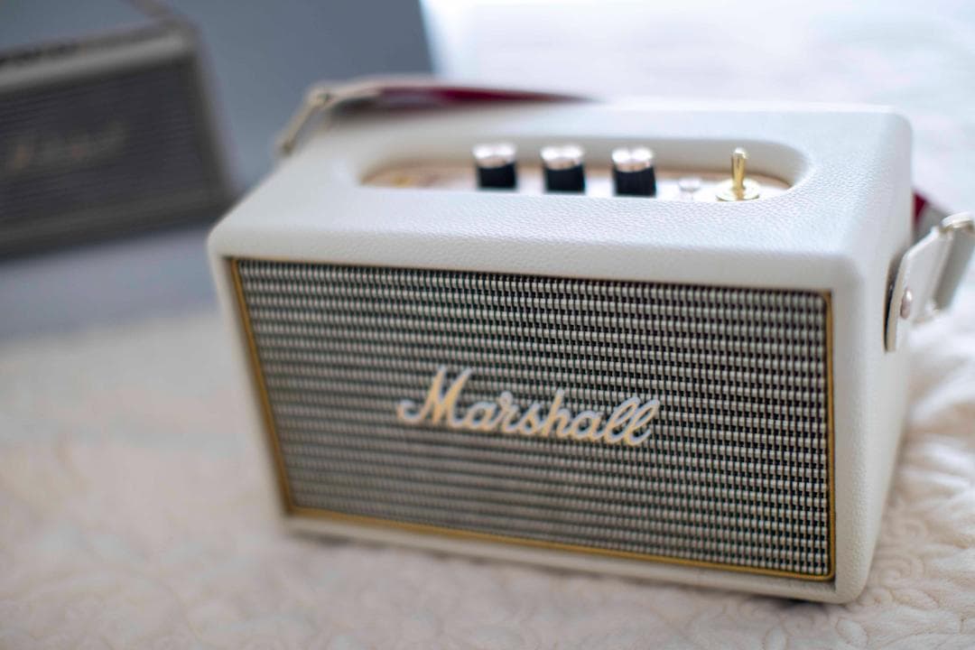 marshall kilburn cream スピーカー 美品 外箱ほか付属