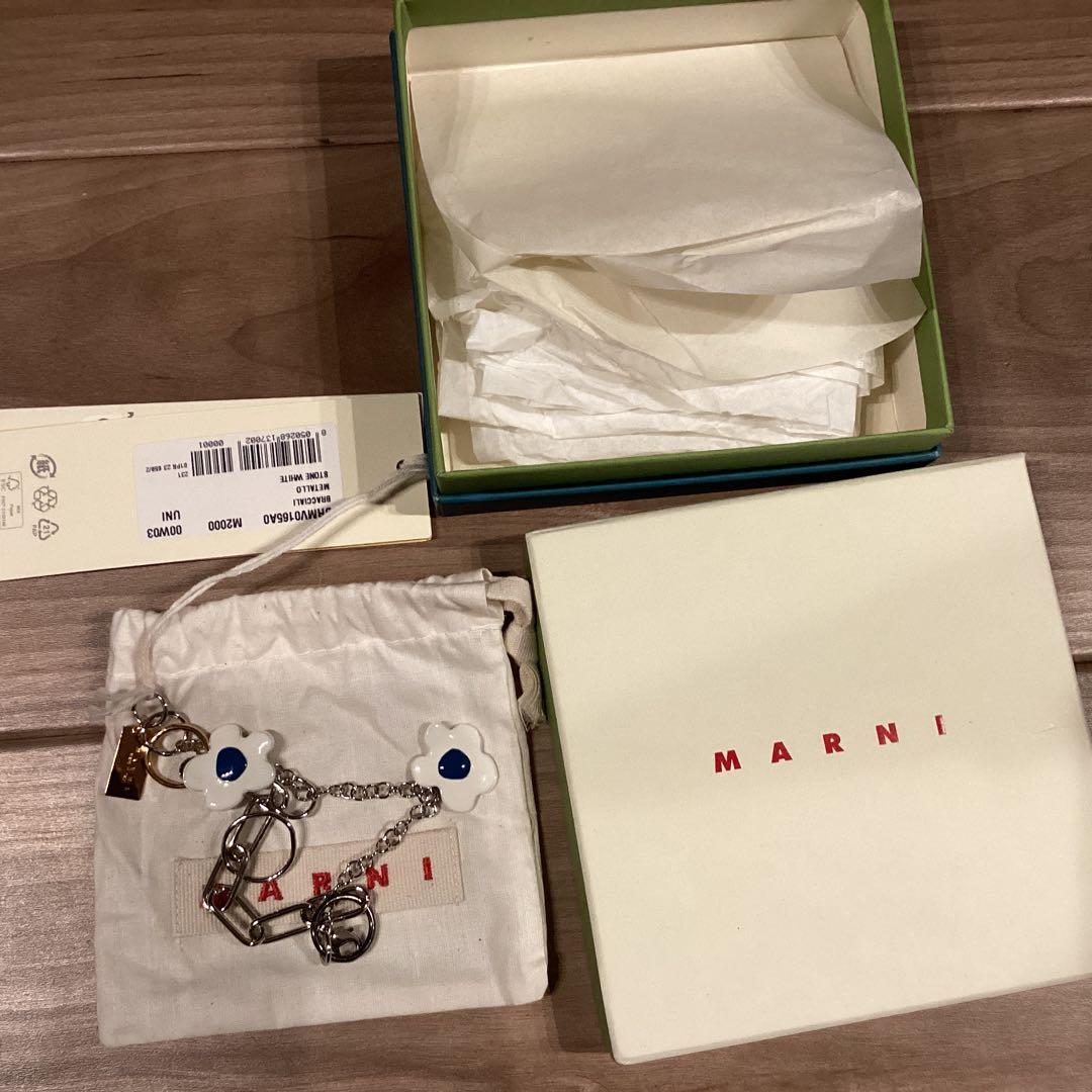 MARNI 花モチーフ ウォレットチェーン