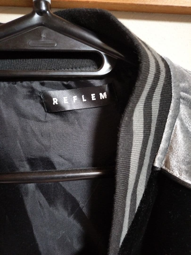 【レア】REFLEMレフレム　ドラゴン刺繍ベロアスカジャン　y2k地雷系