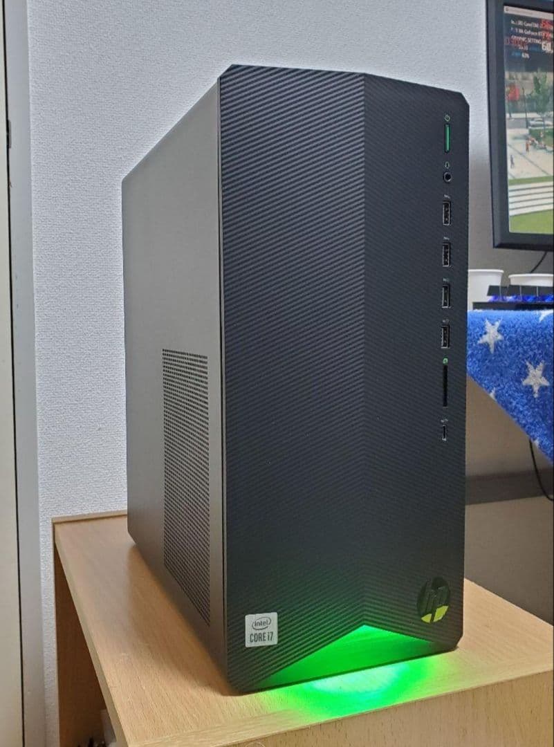 HP 小型 ゲーミングpc i7 10700F RTX3060ti Wi-Fi