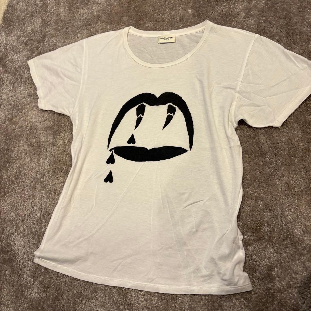 SAINT LAURENT BLOOD LUSTER Tシャツ XS