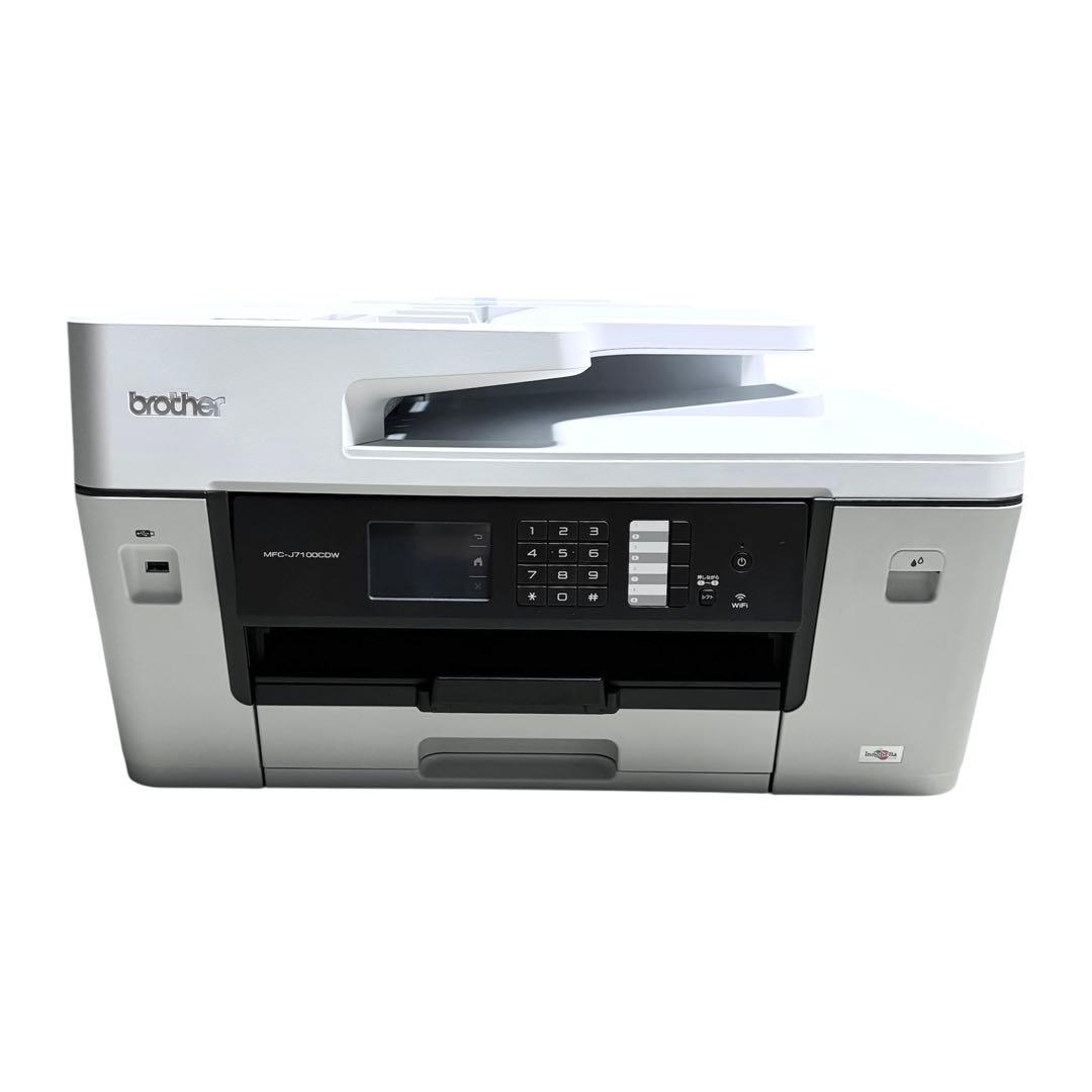【極美品】保証書付き brother MFC-J7100CDW A3対応 複合機