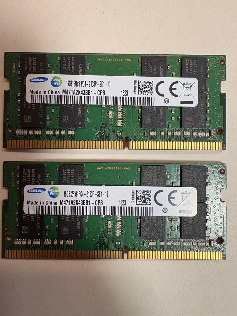 メモリー Samsung DDR4 16GBx2