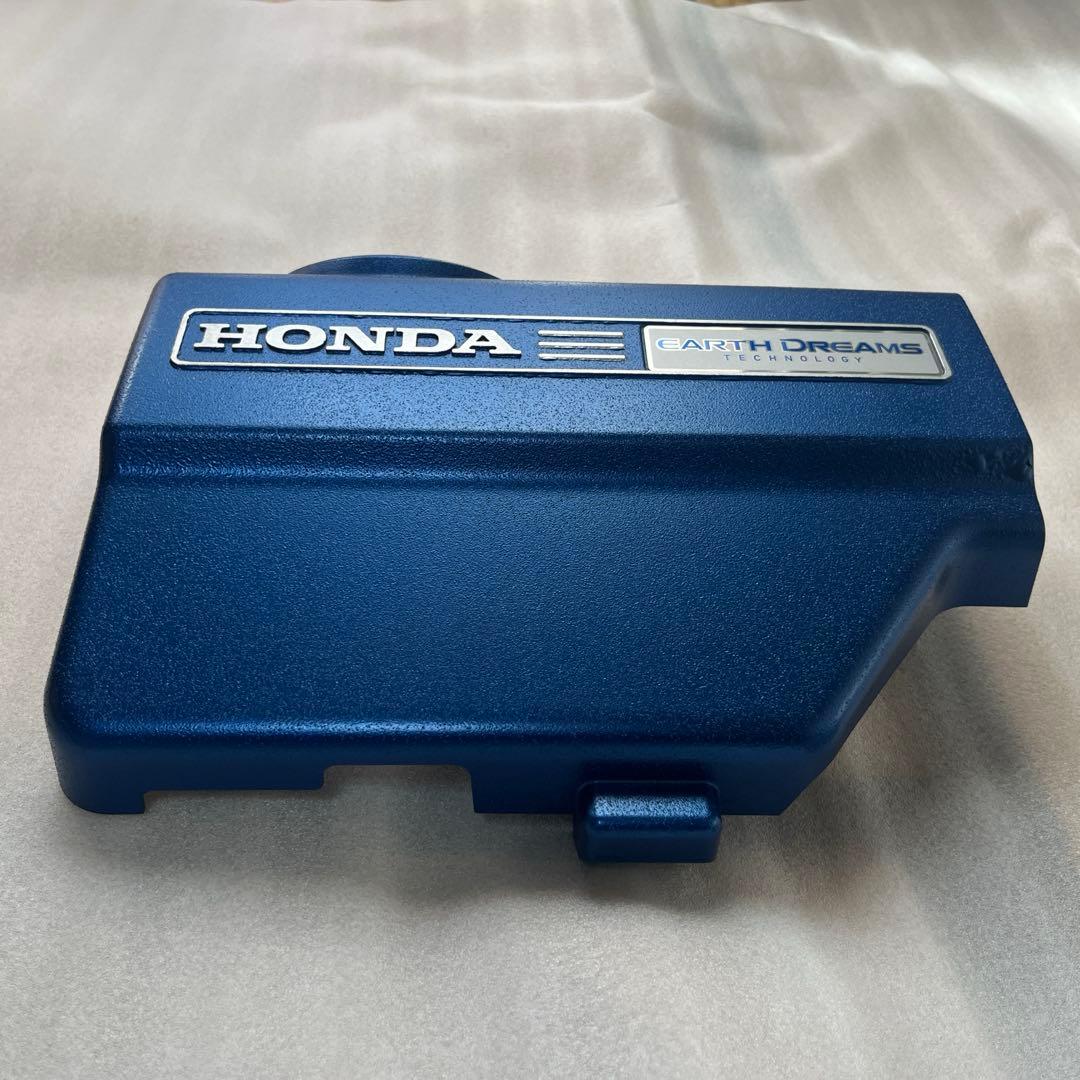 S660用 ビビットブルーパール塗装アルミ削り出し風エンジンカバー