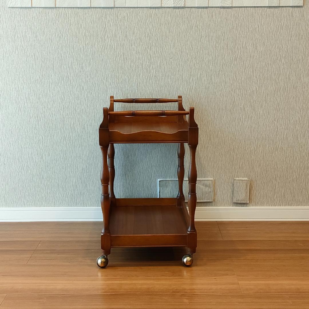 希少　マルニ木工　キッチンワゴン　ティーワゴン　ヴィンテージ