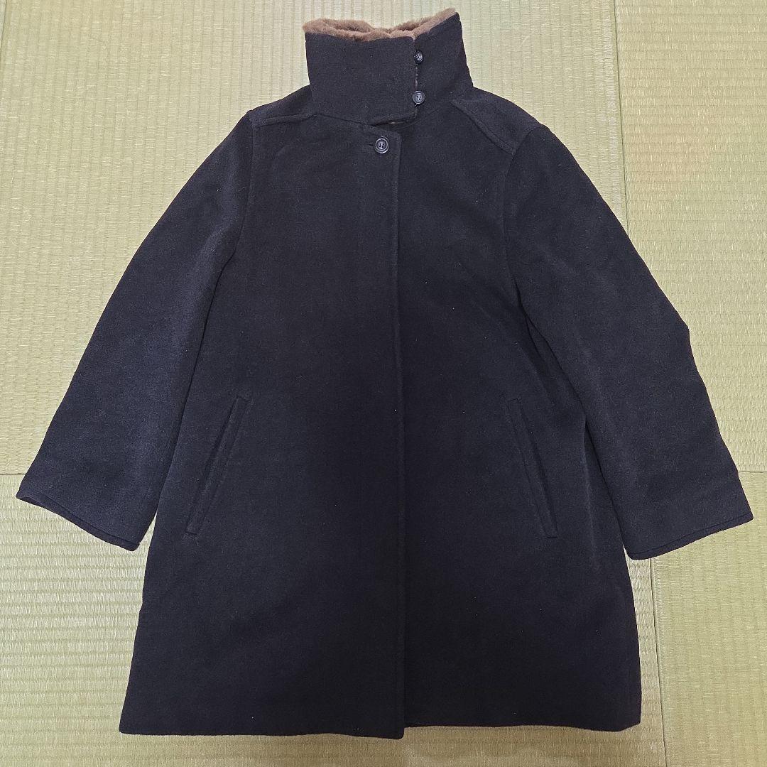 MaxMara 銀タグ ウールコート サイズ38 ブラック