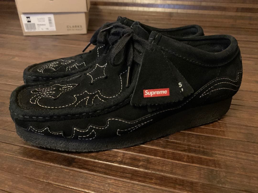 23ss week12 Supreme × Clarks wallabee