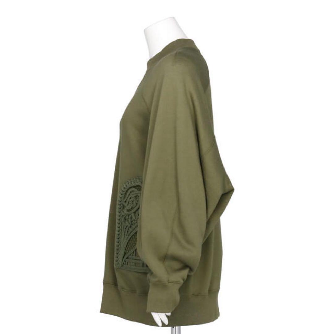 Mame Kurogouchi マメ クロゴウチ 刺繍 スウェット