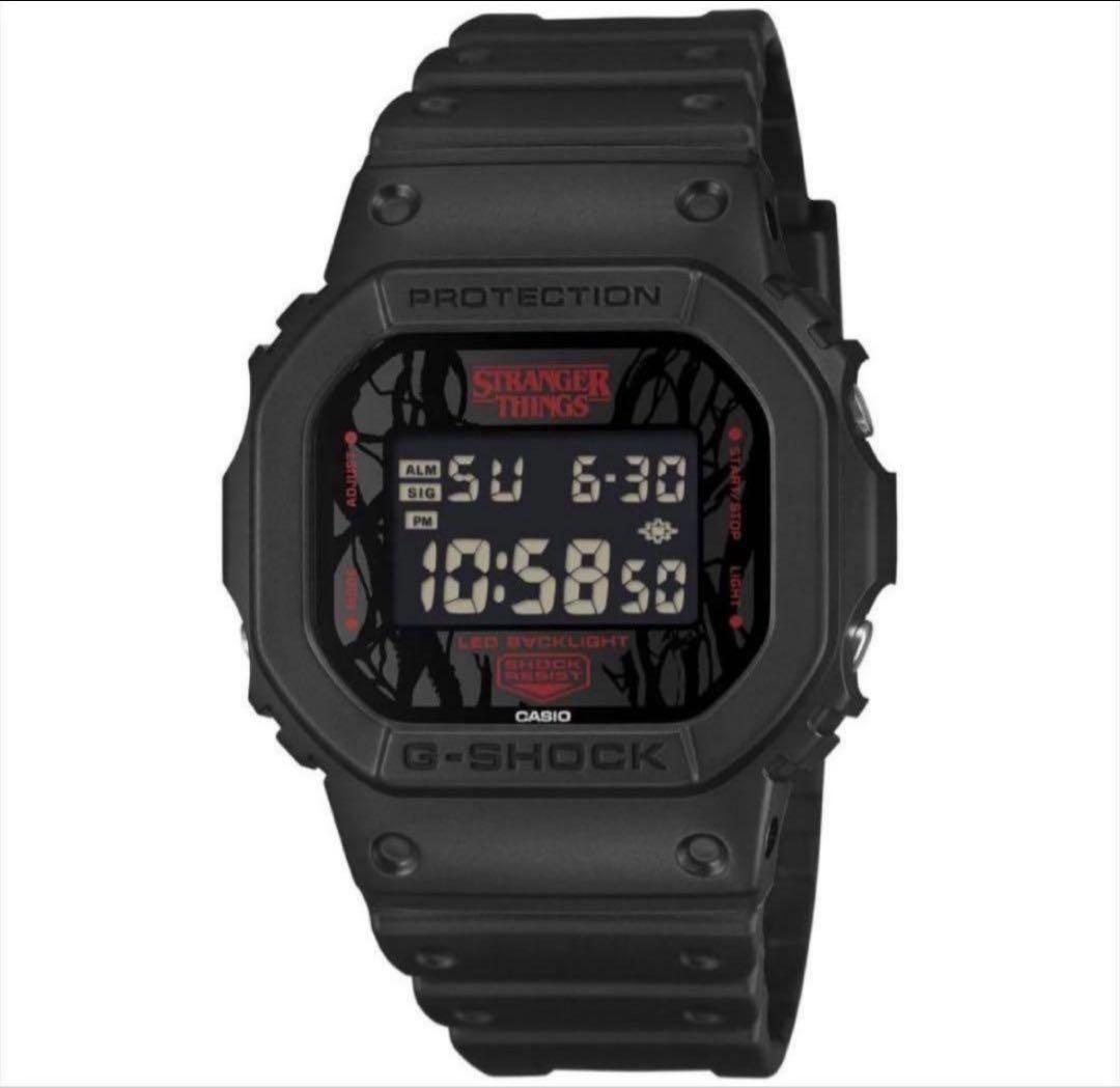 ストレンジャーシングスG-SHOCK カシオ DW-5600STT-1JR