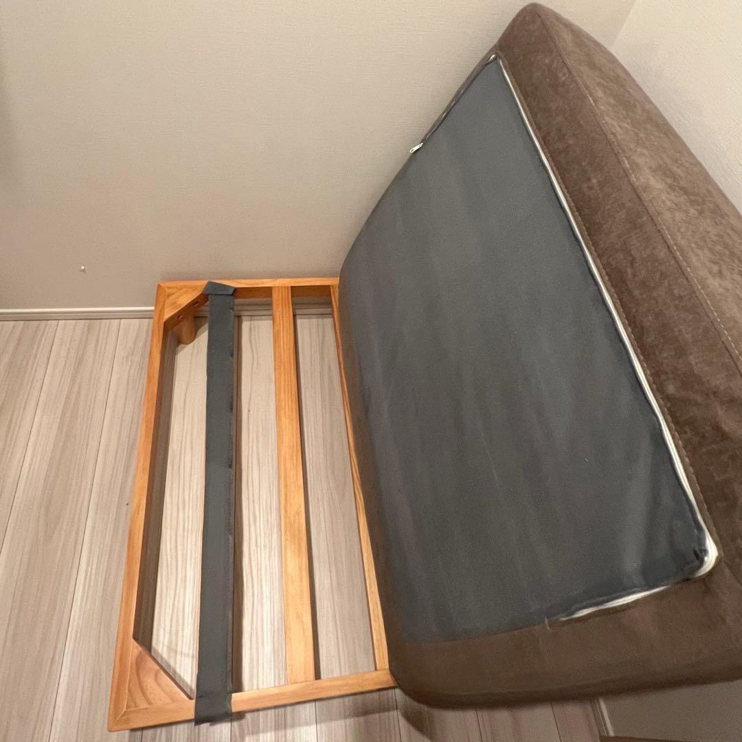 Soroi ユニットソファ ラージ FINE KAGU モカブラウン 1人用 大