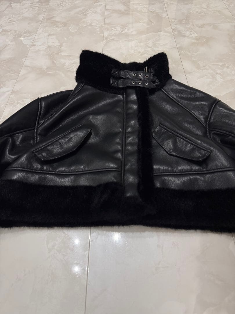 【未使用品】Glamlips リバーシブル ボンディング FURジャケット