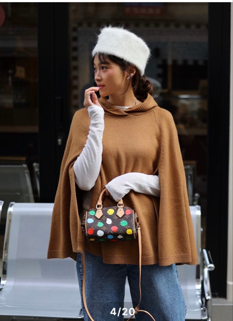 ジプソフィア　gypsohila Alpaca Cap ホワイト