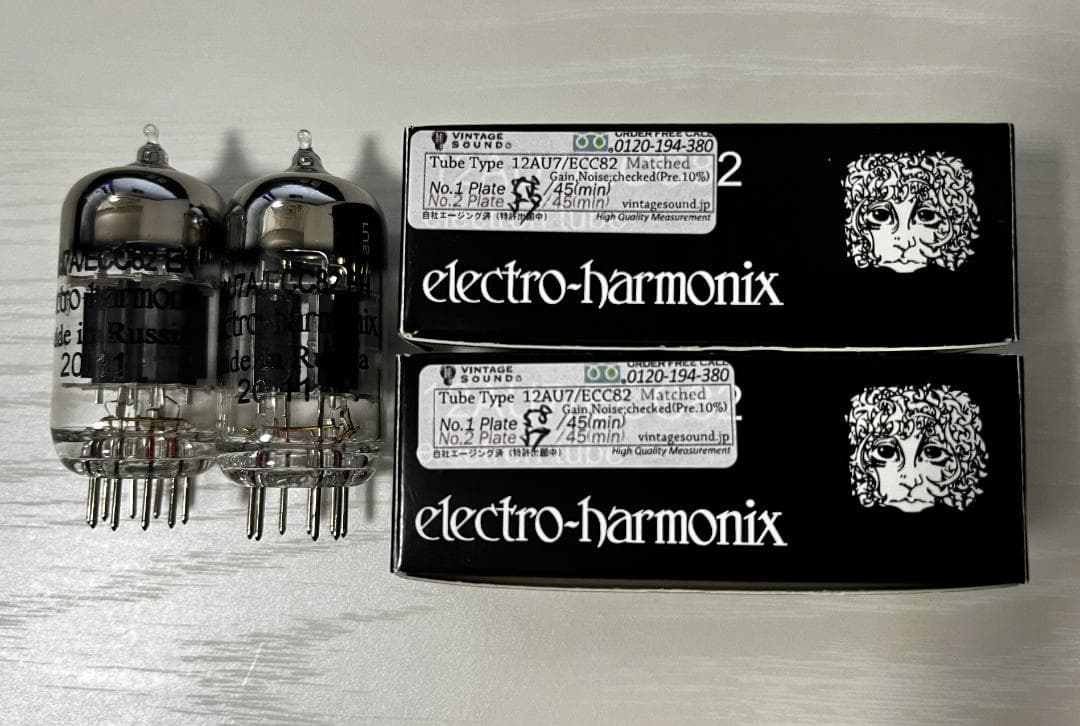 12AU7 / ECC82 マッチドペア真空管　Electro Harmonix