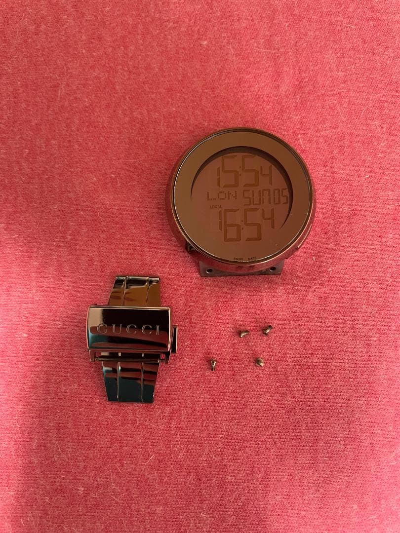 GUCCI グッチ　アイグッチ　I-GUCCI　デジタル　アナログ　腕時計