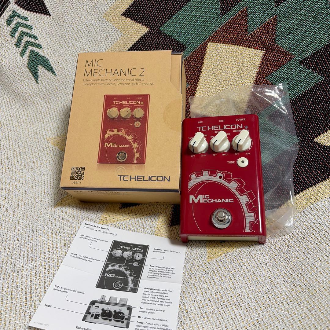 【美品】TC HELICON MIC MECHANIC 2 ボーカルエフェクター