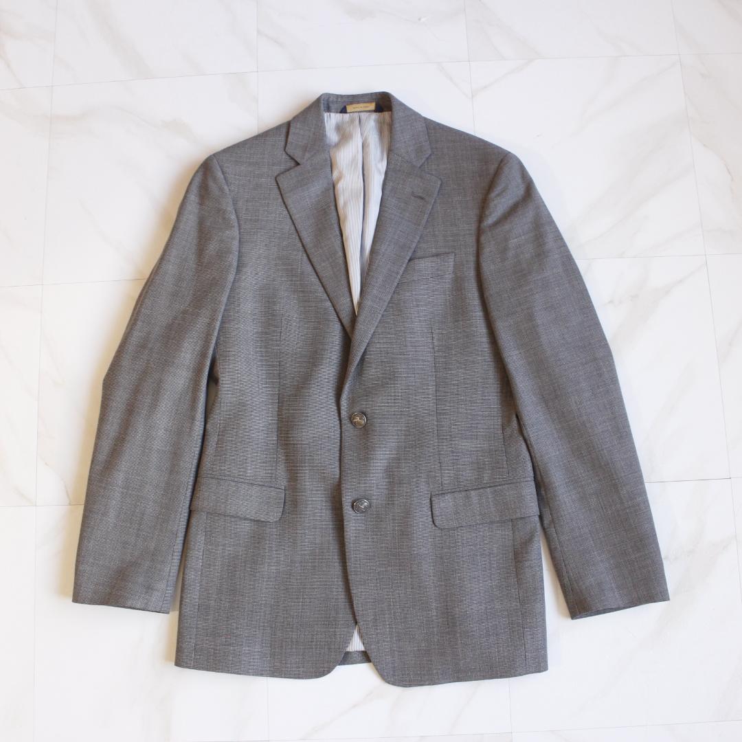 Brooks Brothers 銀ボタンテーラードジャケット Mサイズ グレー