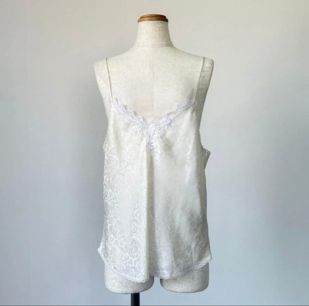 Christian Dior ホワイトキャミソール