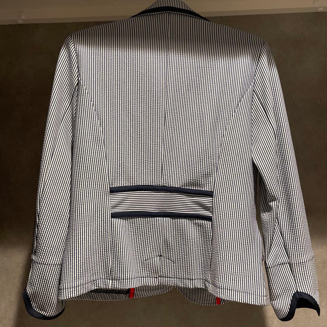 レジィーナロマンティコ シアサッカーストライプ ジャケット 36