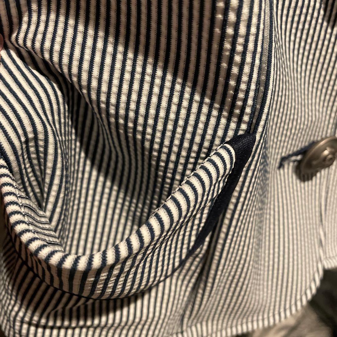 レジィーナロマンティコ シアサッカーストライプ ジャケット 36