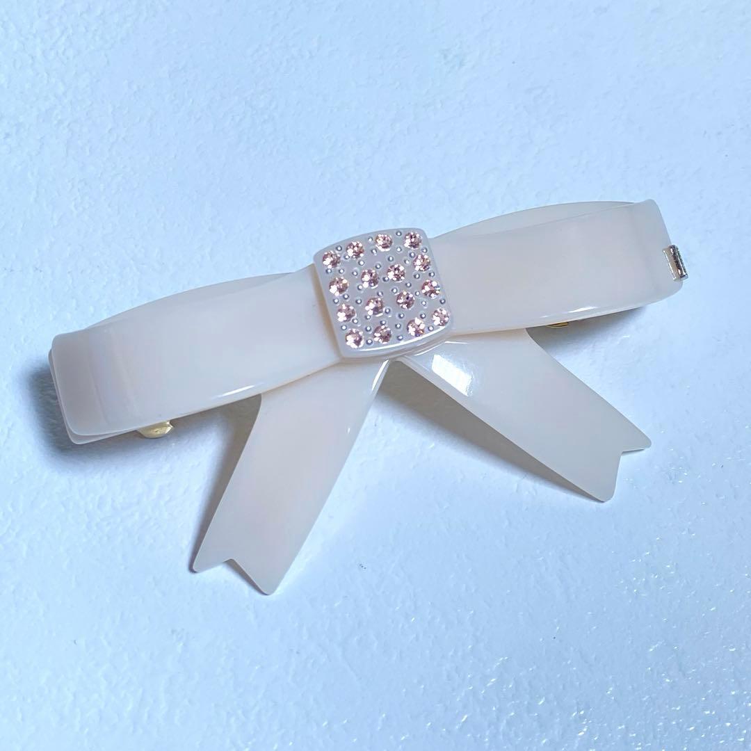 未使用級♡ アレクサンドルドゥパリ 足つきリボンバレッタ スワロフスキー 完売品