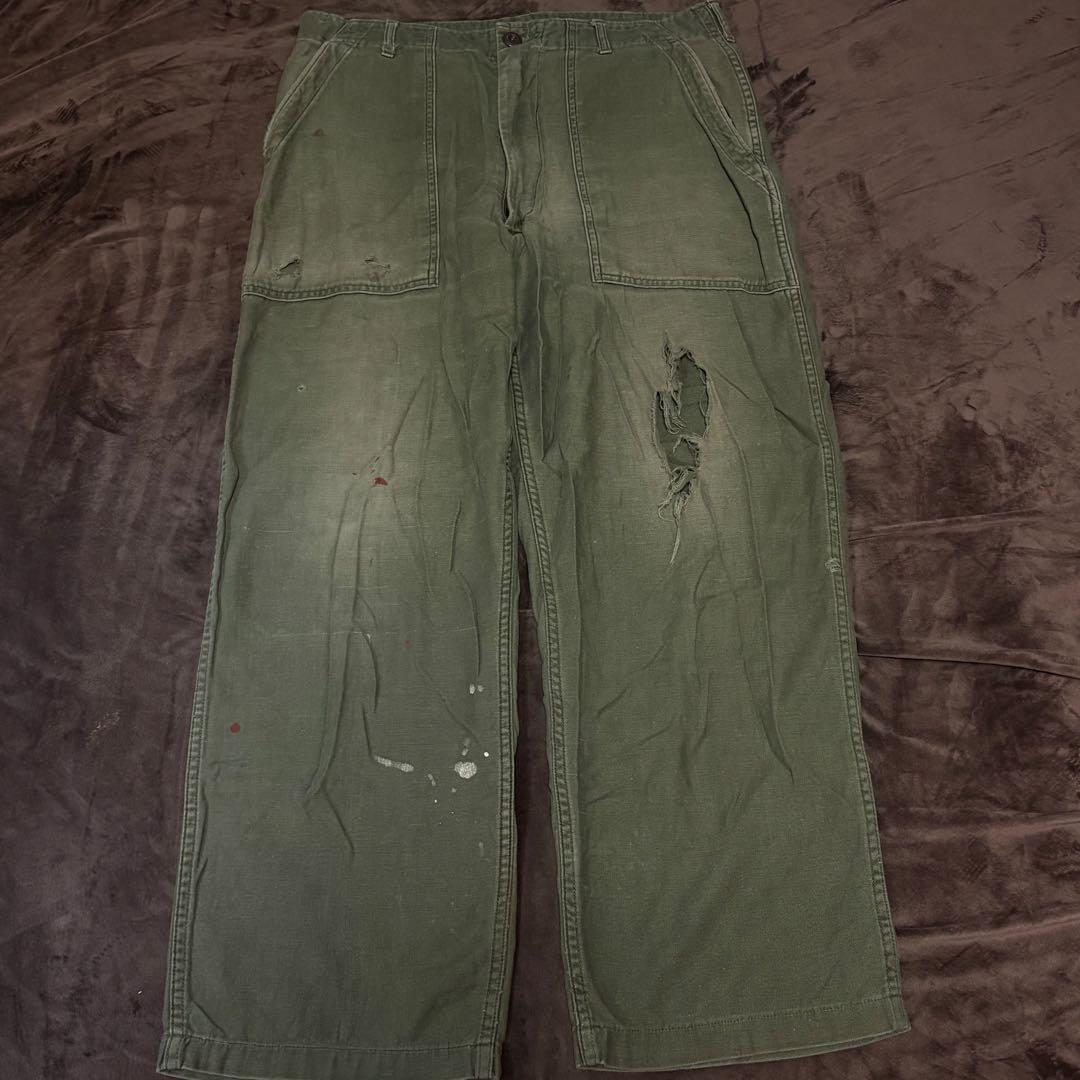 70’s U.S. ARMY ベイカーパンツ　襤褸