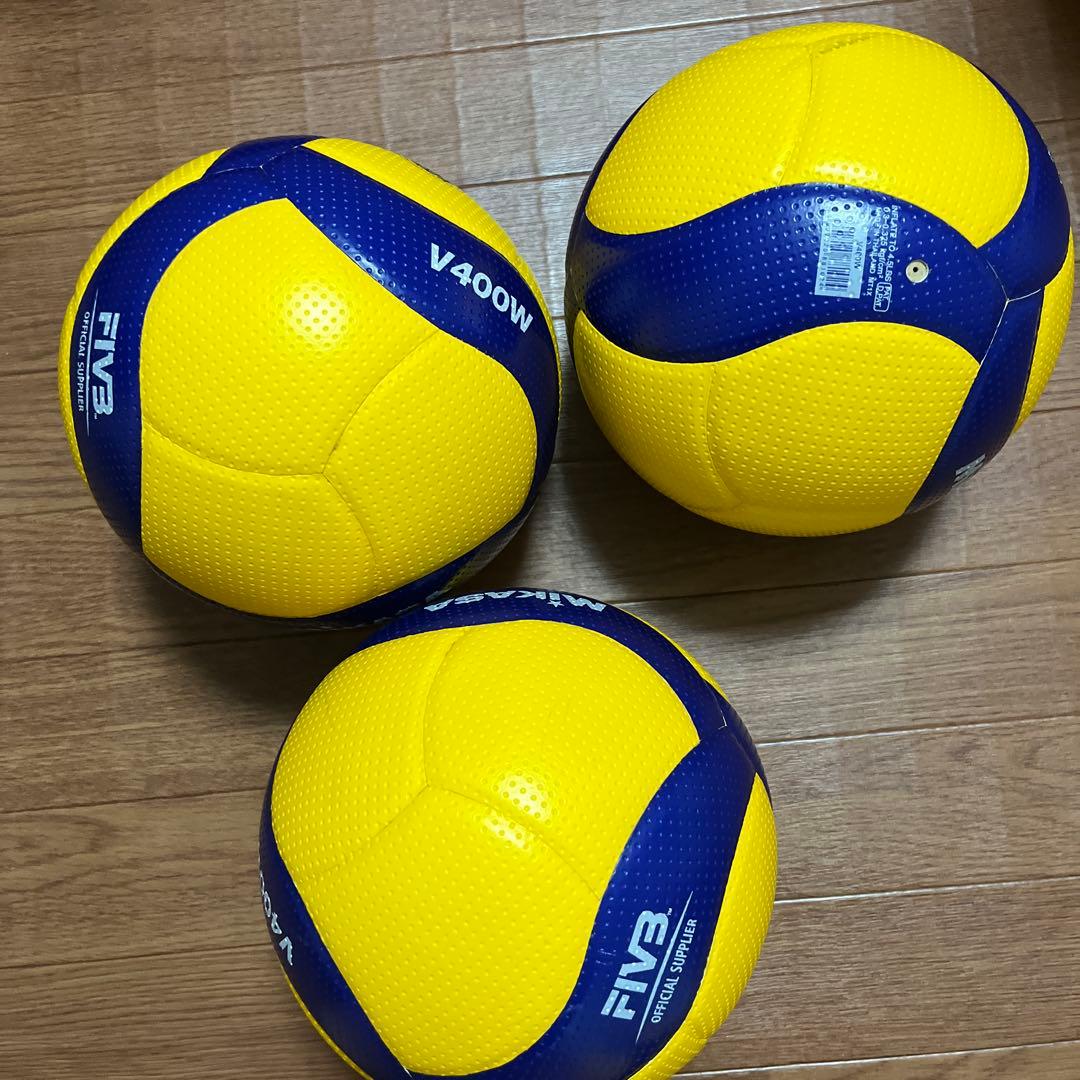 PON'S FIVB V400W バレーボール 中学生用 検定球