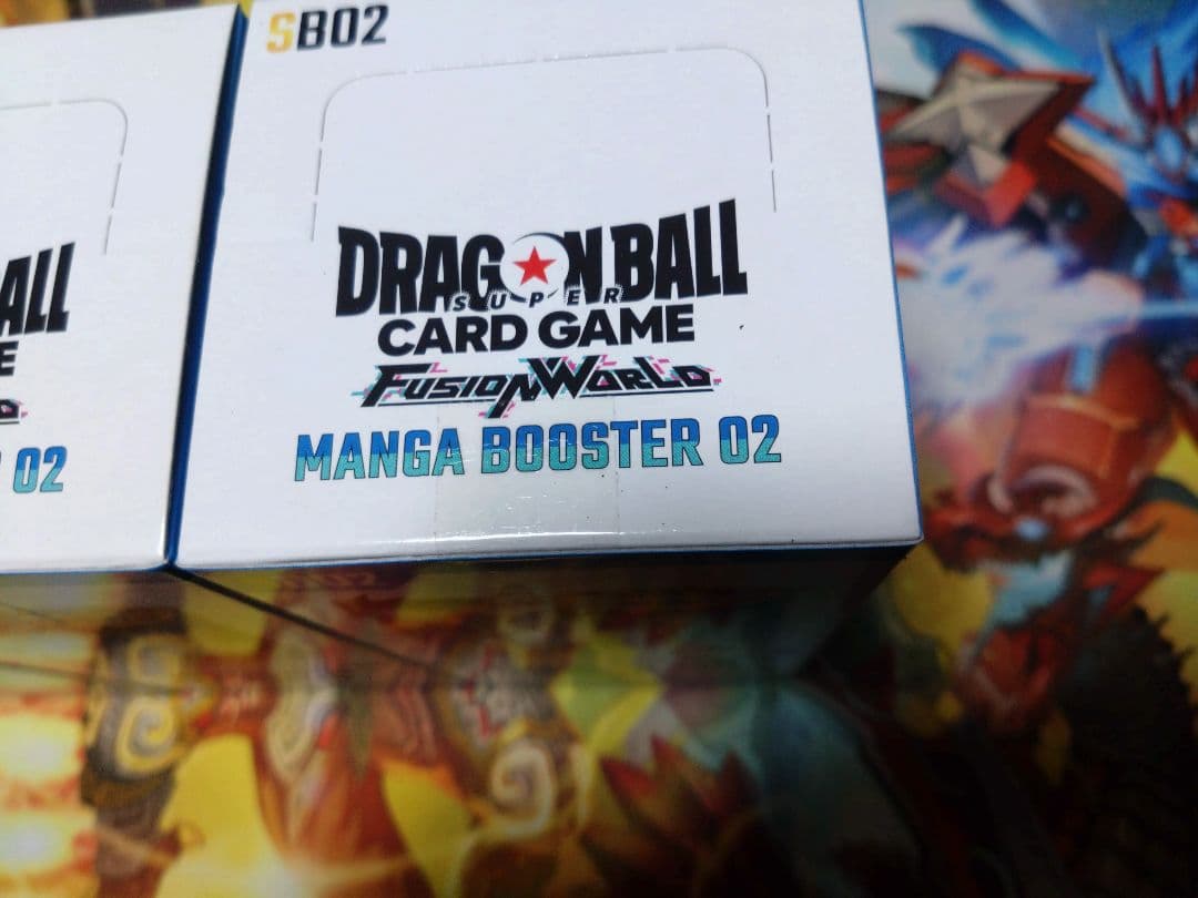 即購入可　MANGA BOOSTER 02　新品未開封　3BOXセット
