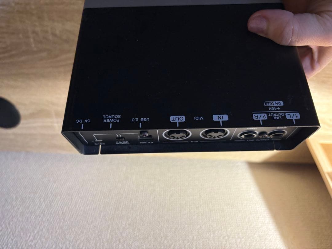 【横浜手渡可】DTMセット　インターフェイス & midiキーボード 49鍵