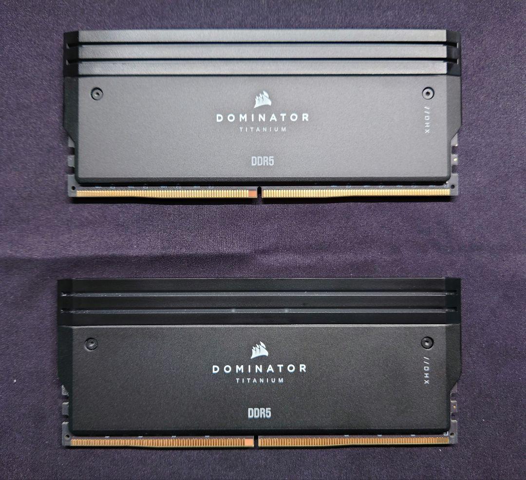 メモリー CORSAIR DOMINATOR TITANIUM DDR5-6400 96G