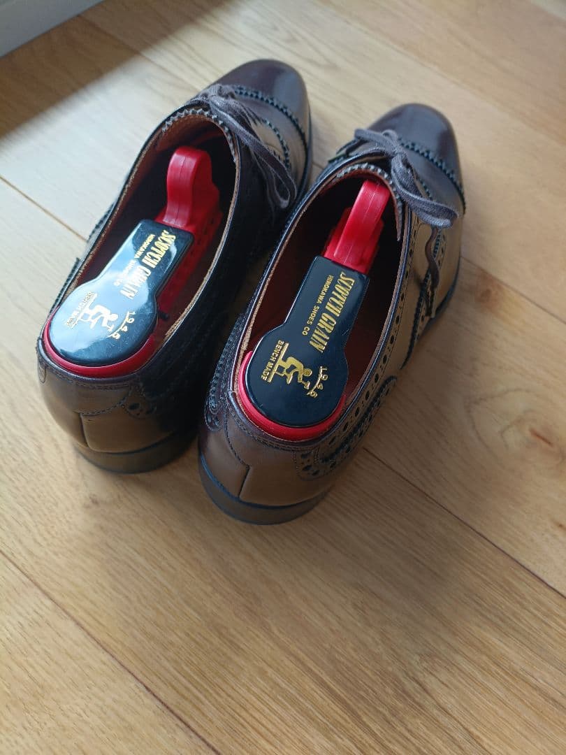 スコッチグレイン　革靴