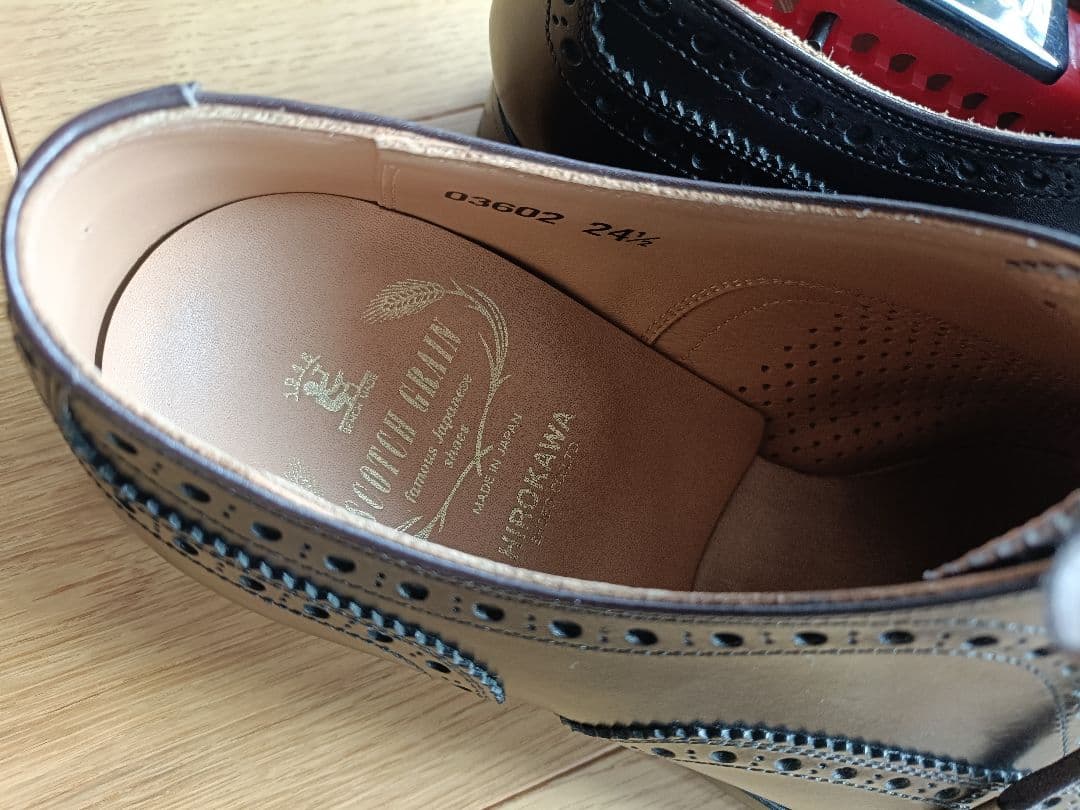 スコッチグレイン　革靴