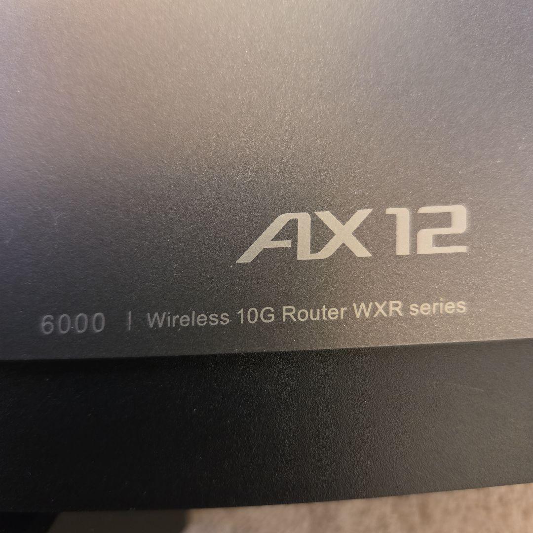 Buffalo WXR-6000AX12P/N 無線LANルーター