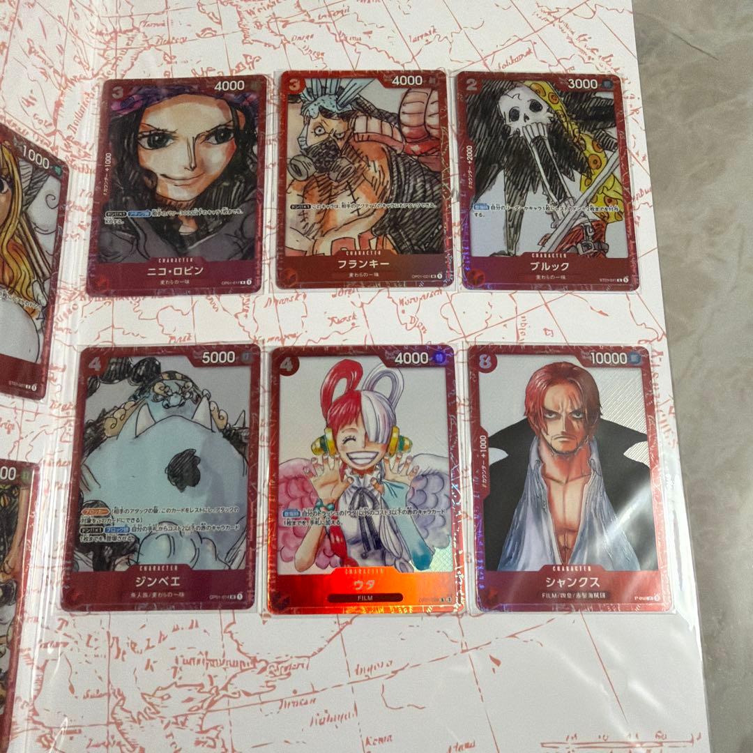 ワンピースカードゲーム プレミアムカードコレクション フィルムレッド