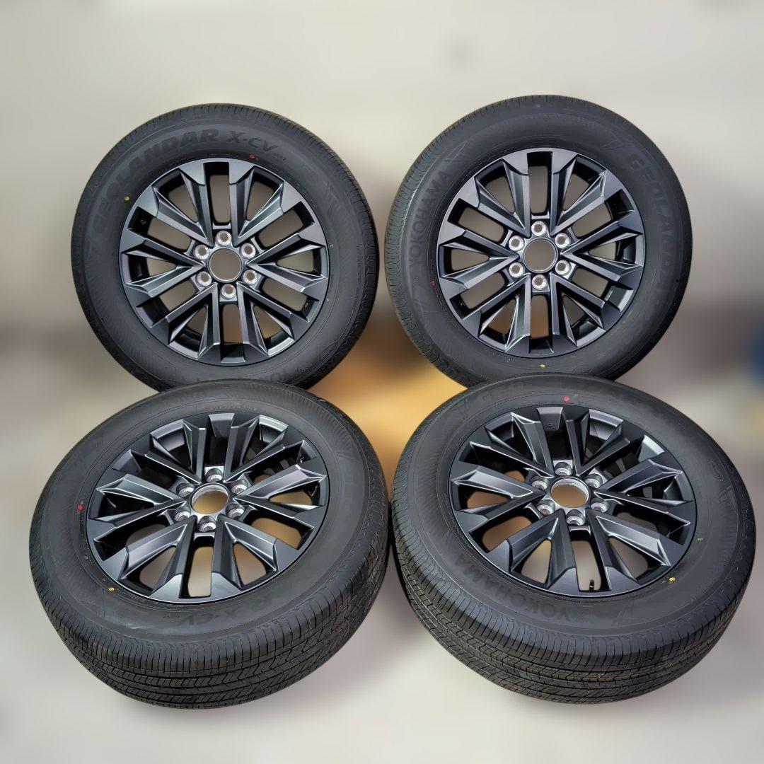 新車外し ランクル250ZX 20インチ 純正アルミ＆ヨコハマタイヤ4本セット