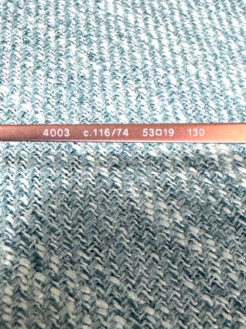 CHANEL サングラス✨ココマーク✨オレンジ　リムレス　ヴィンテージ　4003