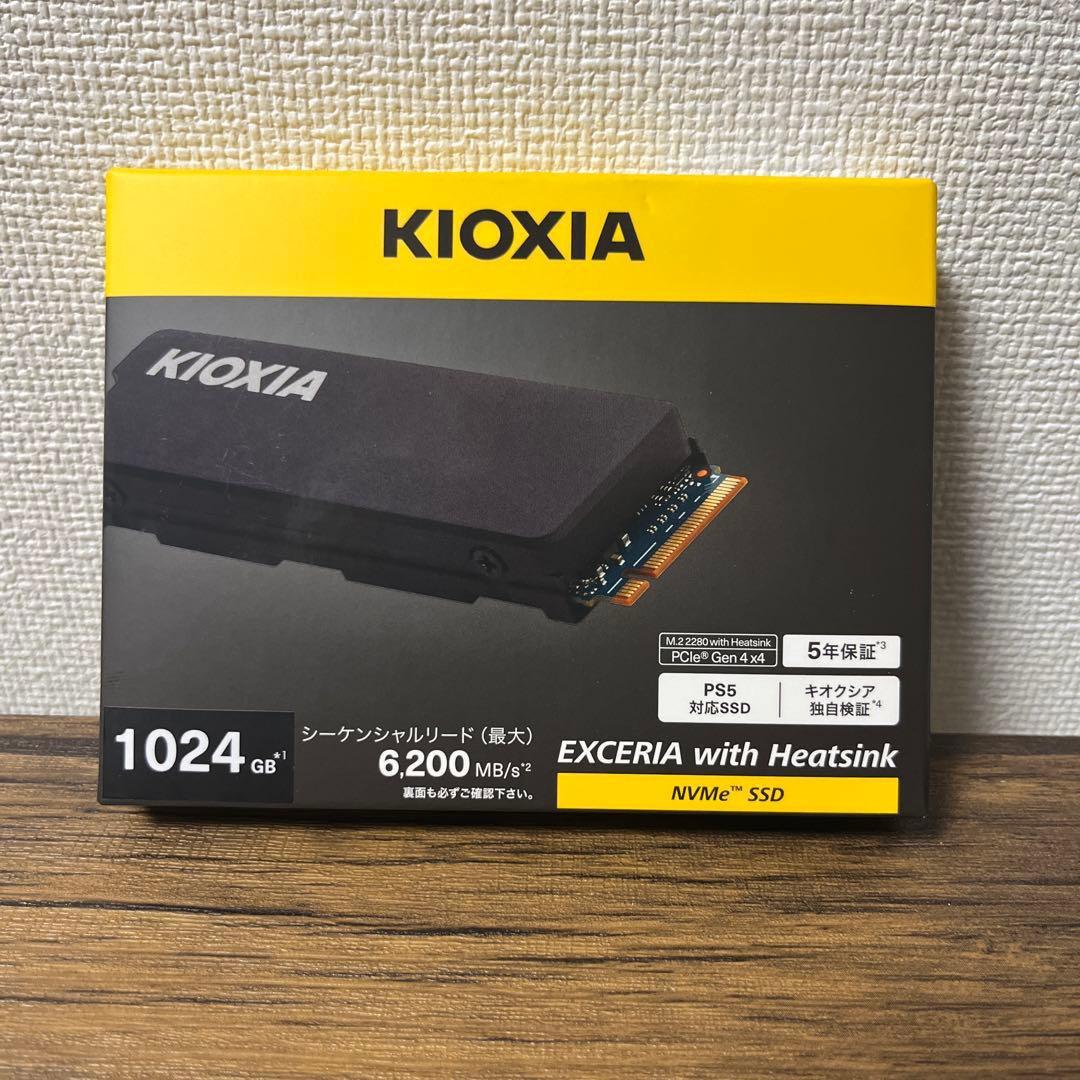 内蔵型SSD KIOXIA EXCERIA 1TB NVMe SSD
