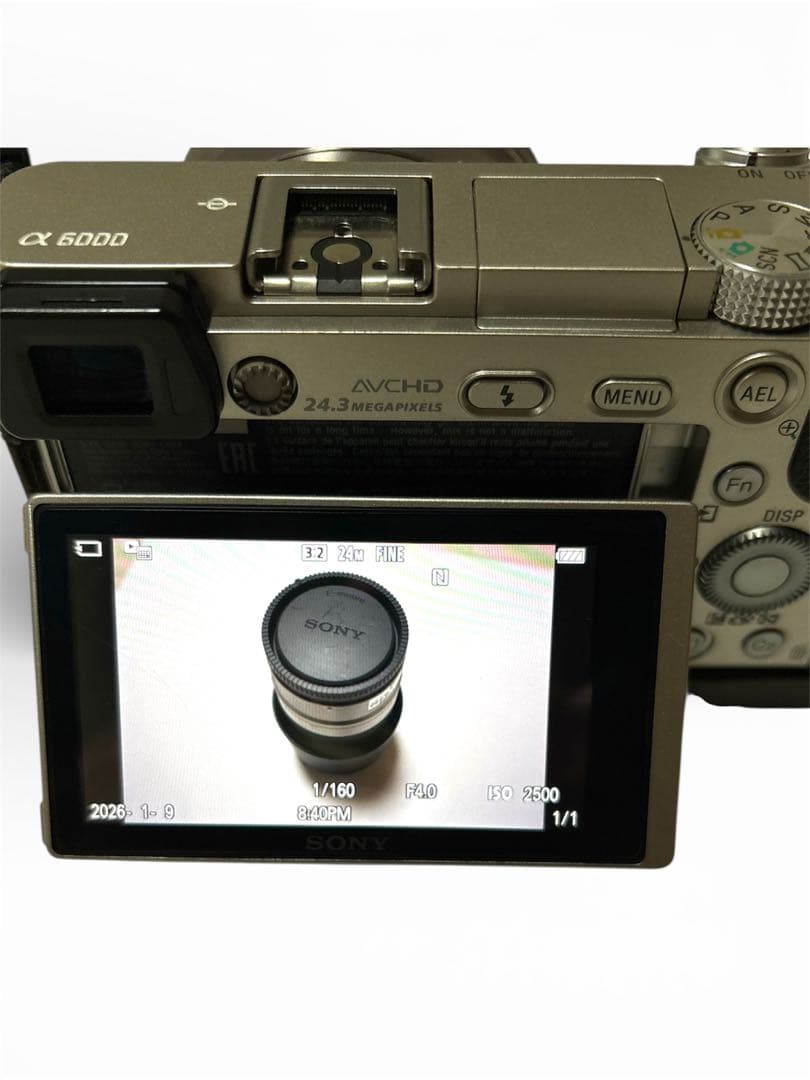 SONY α6000 ミラーレス一眼 本体 ILCE-6000 シルバー