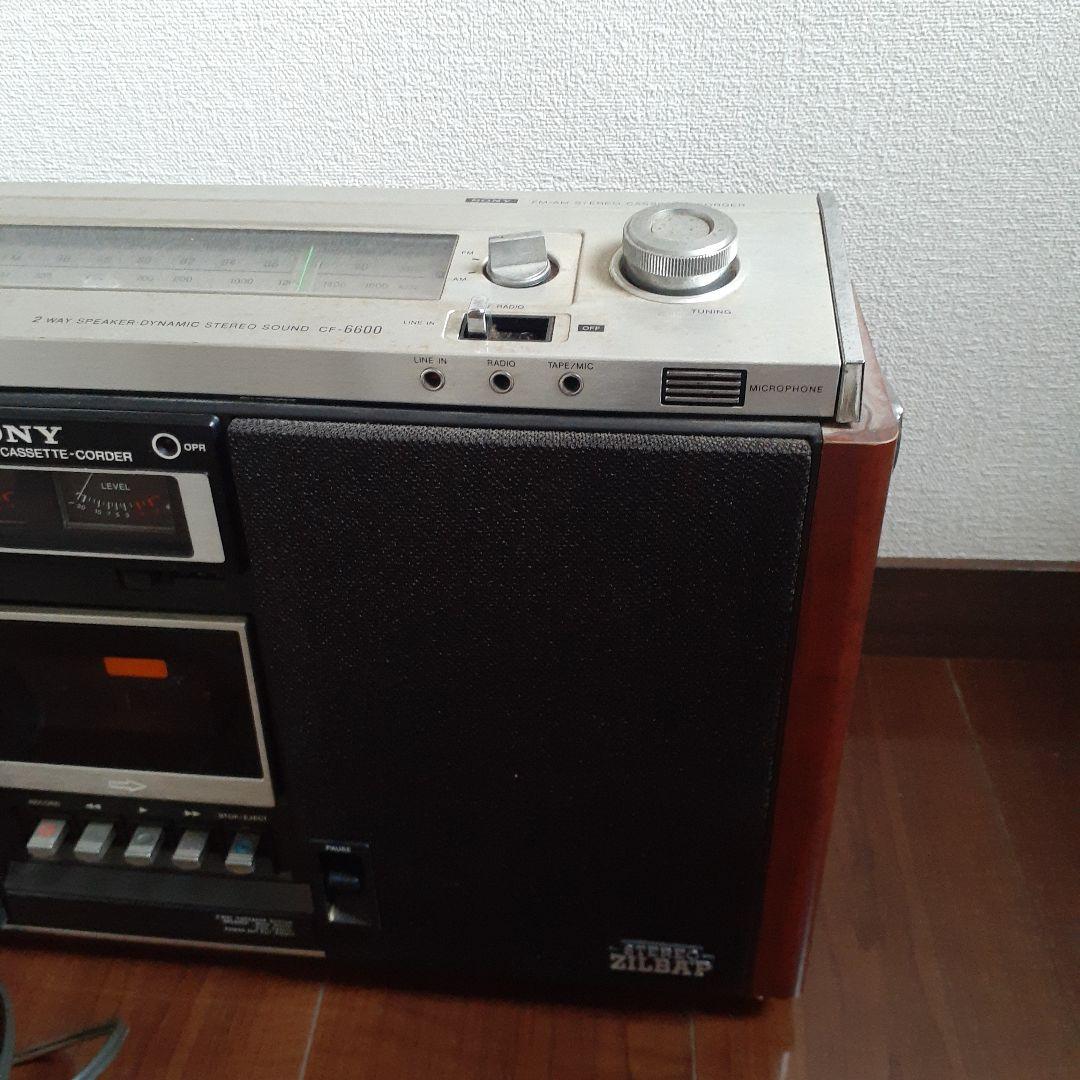 SONY CF-6600 ラジカセ