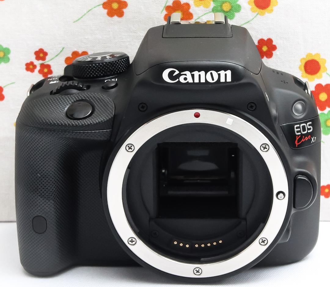 Canon Kiss X7 ☆初心者歓迎☆スマホに転送☆軽量ボディ＆高画質
