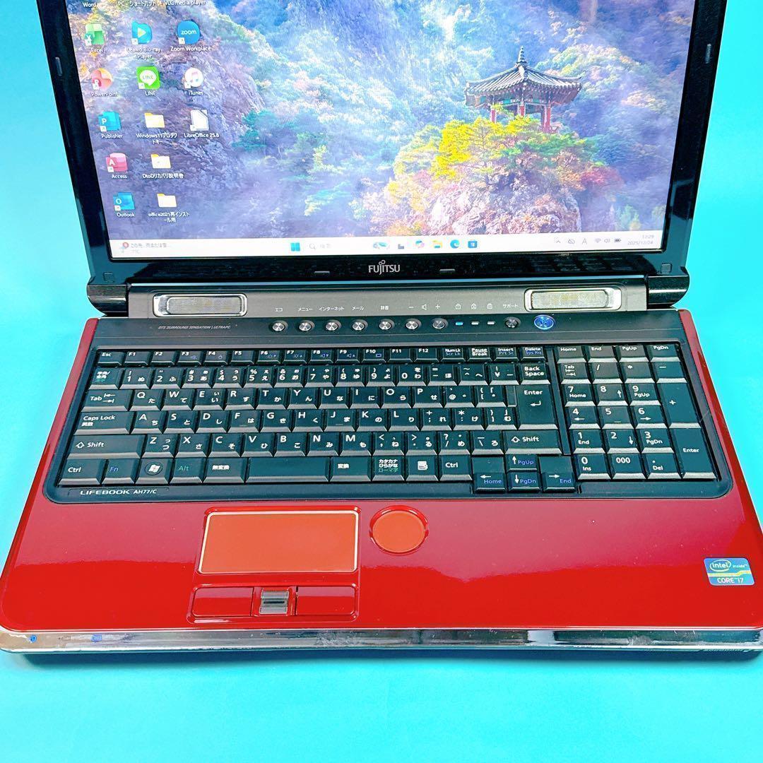 極速i7&16GB‼️windows11 SSDノートパソコン⭐️ワードエクセル