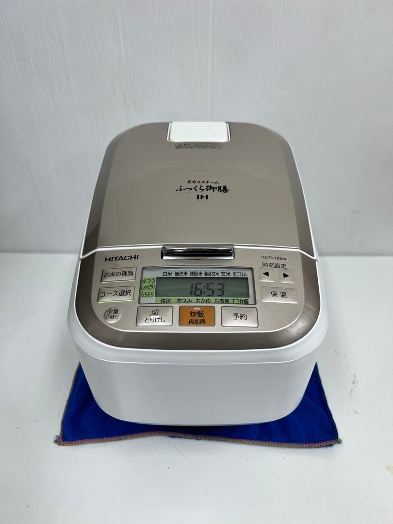 【美品】HITACHI IH炊飯器 RZ-TS105M 2023年製