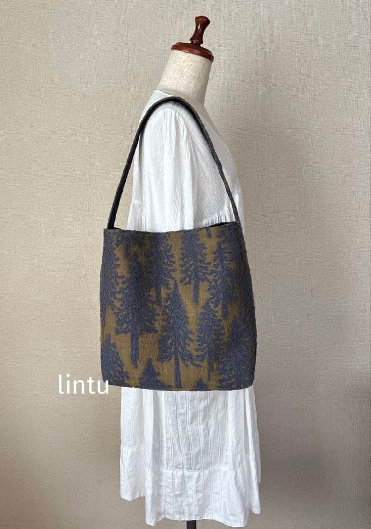 ハンドメイド＊metsaワンハンドルバッグ minaperhonen