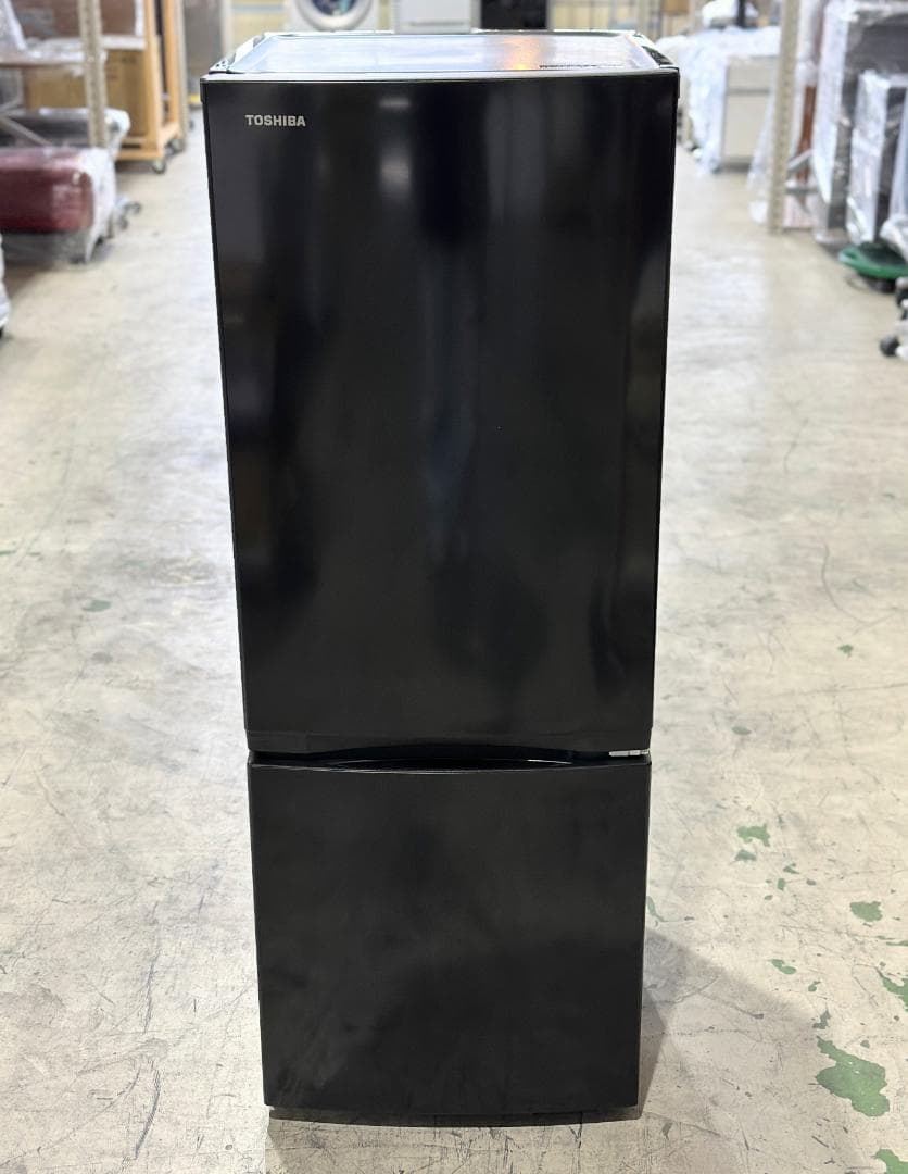 東芝 2ドア冷蔵庫 GR-V15BS-K 153L 右開きタイプ 2024年製