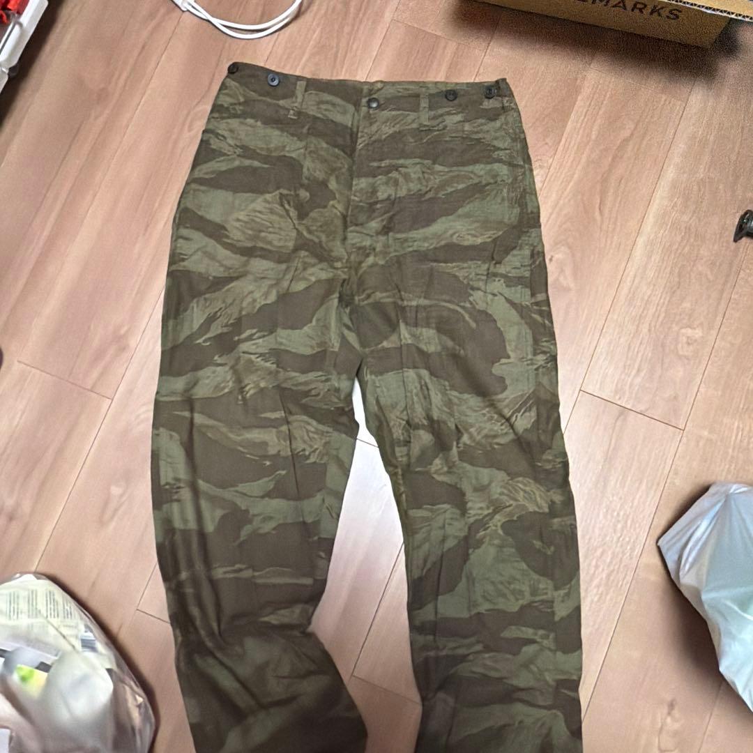 中古 Nigel Cabourn カーゴパンツ サイズ32 オリーブグリーン