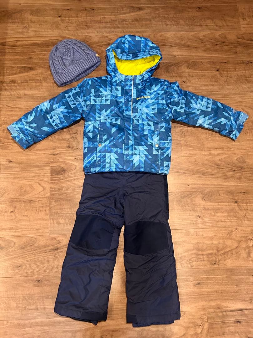 Columbia 子供用 スキーウェア 帽子付き