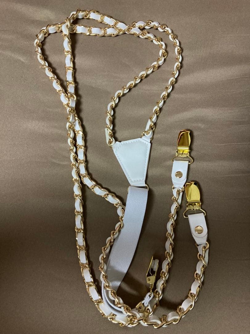 become tree サスペンダー ホワイト Lサイズ