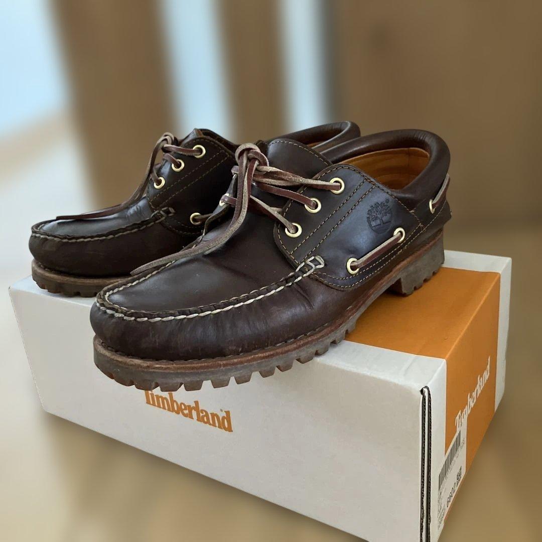 Timberland 3eyeブラウン ティンバーランド スリーアイ 箱付き