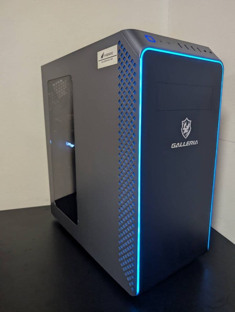 ガレリア ゲーミングPC i7 12700 RTX3070 モンハンワイルズ快適