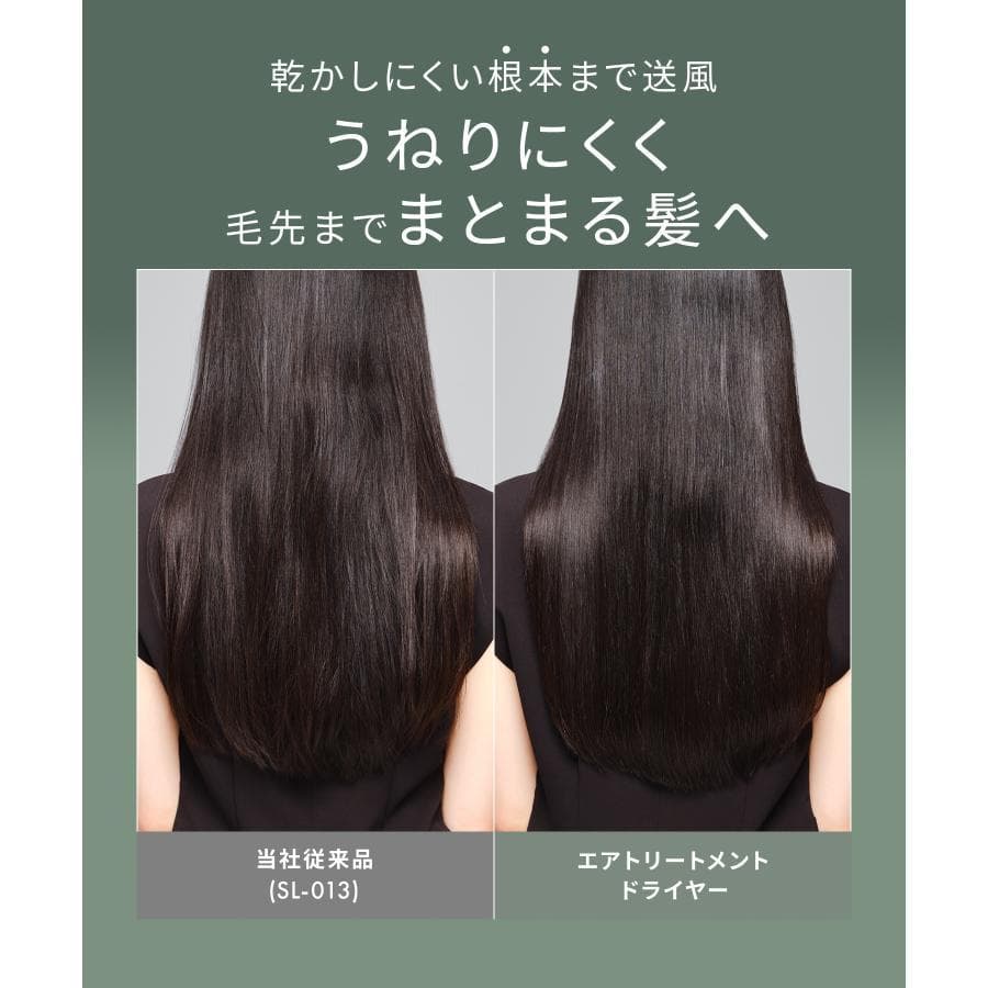 【新品未開封】SALONIA サロニア エアトリートメントドライヤー ブラック