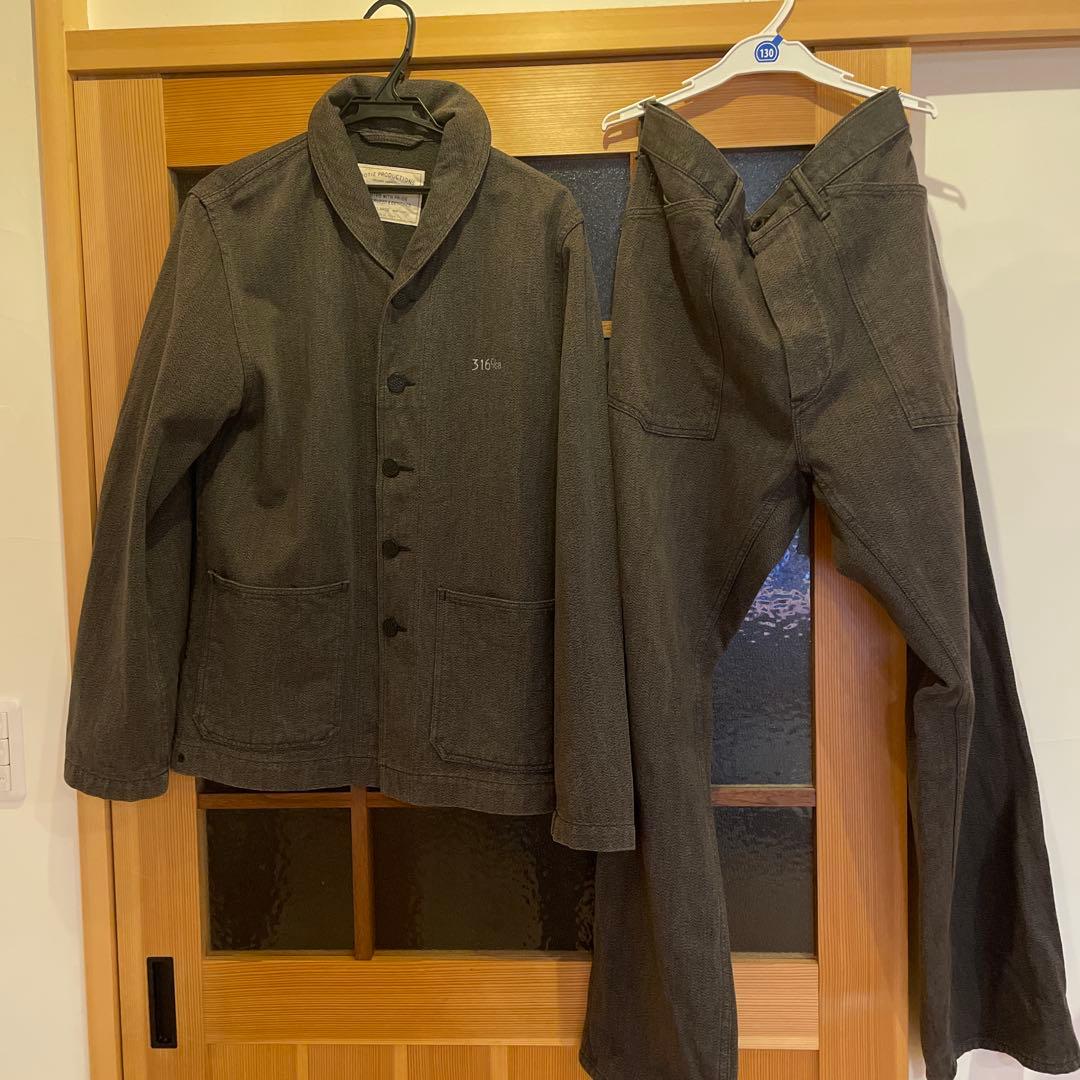 クーティーcootieカバーオールセットアップ